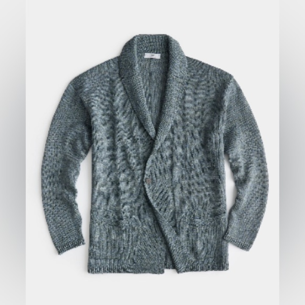 INIS MEÁIN RELAX JACKET IN OYSTER Medium